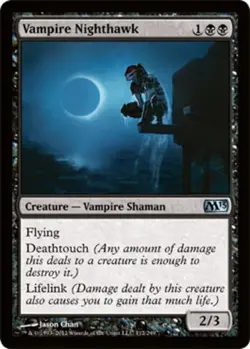 1x Vampire Nighthawk NM-Mint, English Magic 2013 MTG Magic - Image 1