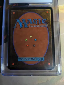 CGC 5 ALPHA Blessing MtG Magic the Gathering Signed By Julie Baroh AUTO 9 - Image 2