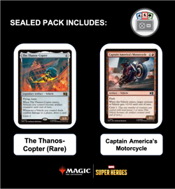 Magic: The Gathering Marvel Super Heroes Jumpstart Booster - Vehicles - Image 3