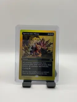 MTG, Spectacular Pileup $3 ORDER MIN 433 (First-Place Foil) Aetherdrift Foil - Image 1