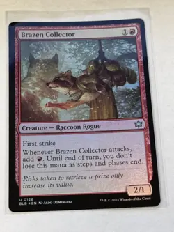 Brazen Collector Bloomburrow Foil #128 - Image 1