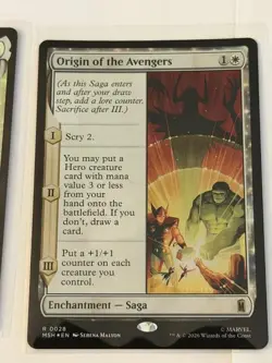 Origin of the Avengers Marvel Super Heroes Foil 28 - Image 1