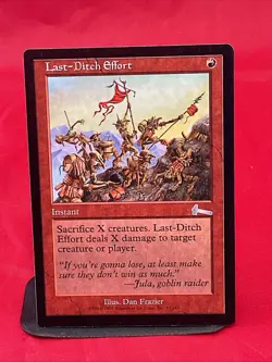 Last-Ditch Effort Urza's Legacy Regular W1 - Image 1