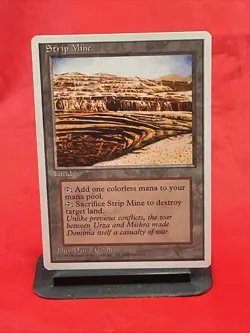 Strip Mine MTG Core Set 4th Edition Regular Y2 - Image 1