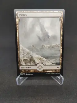 FULL ART Wastes (183) - Oath of the Gatewatch EXC Magic MTG Basic Land - Image 1