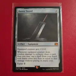 Buster Sword 0255 Mythic Non-Foil - Final Fantasy Magic the Gathering - Image 1