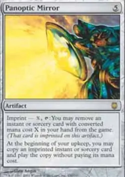 MTG Panoptic Mirror, Moderate Play, English Darksteel - Image 1