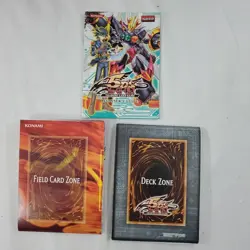 Yugioh 5ds Majestic Red Dragon EMPTY Collectible Tin + Guide, Warriors Strike - Image 5