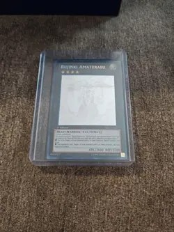 Yu-Gi-Oh Bujinki Amaterasu Ghost Rare 1st Edition PRIO-EN052 - Image 1