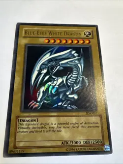 Konami Blue-Eyes White Dragon Starter Deck Kaiba SDK-001 Rare Holo Yu-Gi-Oh - Image 1