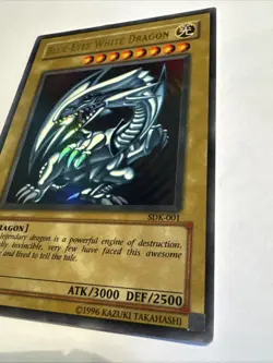 Konami Blue-Eyes White Dragon Starter Deck Kaiba SDK-001 Rare Holo Yu-Gi-Oh - Image 3