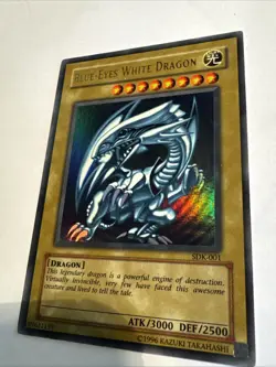 Konami Blue-Eyes White Dragon Starter Deck Kaiba SDK-001 Rare Holo Yu-Gi-Oh - Image 4