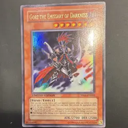 Konami Yu-Gi-Oh! Gorz the Emissary of Darkness Ultra Rare Foil YR01-EN003 - Image 1