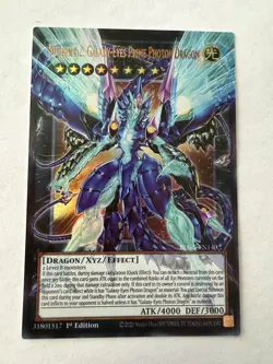 Yugioh - Number 62: Galaxy-Eyes Prime Photon Dragon Ultra (Overframe) BLGG-EN140 - Image 1