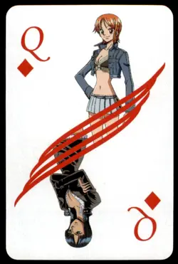 2016 One Piece Shonen Jump Poker Card English #QUEEN - Image 1