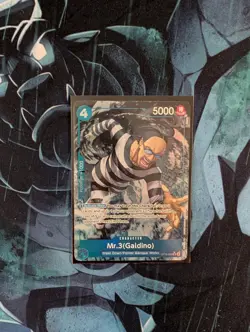 Mr.3(Galdino) (056) (Alternate Art) OP16-056 The Time of Battle Foil - Image 1
