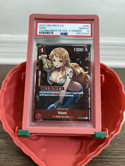2023 One Piece EN Tournament Vol.3 Winner #007 Nami PSA 10 GEM MINT!! - Image 3