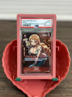 2023 One Piece EN Tournament Vol.3 Winner #007 Nami PSA 10 GEM MINT!! - Image 4