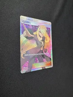 Pokemon TCG Cynthia (Full Art) 148/156 Sm-Ultra Prism Holo - Image 2