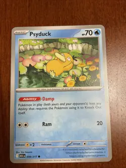 Psyduck 039/217 Ascended Heroes Regular Pokemon TCG Card - Image 1