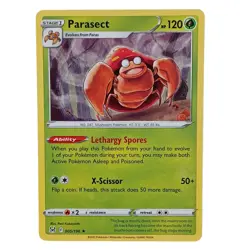 Parasect 005/196 Rare Lost Origin Pokemon Card NM - Image 1