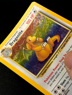 Dragonite Holo 4/62 Unlimited Card Fossil Pokemon Base Set 1999 MP/HP Card - Image 4