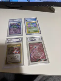 4 Graded Pokemon Cards!!! - Image 1