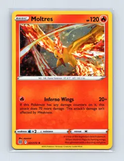Moltres (Cosmos Holo) 021/172 Holo Miscellaneous Cards & Products Pokemon LP - Image 1