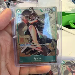 One Piece Ryuma P-072 Promotion Card- Oda Stamped - Image 4