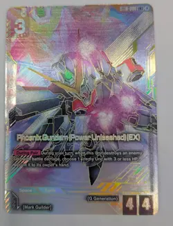 Gundam Card Game Phoenix Gundam ST10-006 LR++ Super Parallel ENGLISH EB01 - Image 1