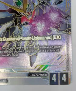 Gundam Card Game Phoenix Gundam ST10-006 LR++ Super Parallel ENGLISH EB01 - Image 3