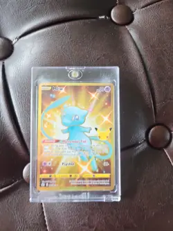 Pokemon TCG Celebrations Mew Gold Full Art Holo Card 25/25 Secret Rare - Image 1
