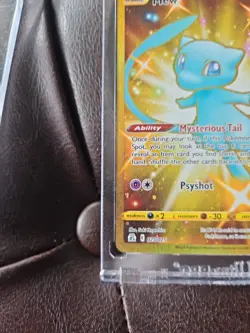 Pokemon TCG Celebrations Mew Gold Full Art Holo Card 25/25 Secret Rare - Image 5