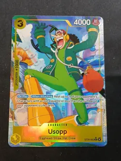 Usopp ST29-002 Parallel Starter Deck Promo One Piece Card English - Image 1
