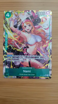 Nami (Alt Art) OP14-031 SR The Azure Sea's Seven - ONE PIECE Card Game - Image 1