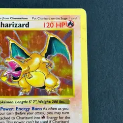 Shadowless Charizard 4/102 Base Set Holo Rare Pokemon Card - Image 3