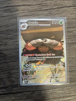 Crustle 186/182 Destined Rivals Illustration Card in Rare - Image 1