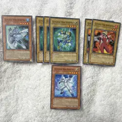 Elemental Hero Bubbleman/Sparkman/Burstinatrix/Neos Alius Card Lot x7 1st Editi… - Image 1