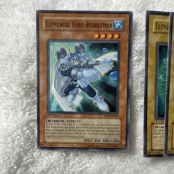 Elemental Hero Bubbleman/Sparkman/Burstinatrix/Neos Alius Card Lot x7 1st Editi… - Image 2