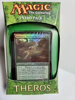 Magic: The Gathering Theros Intro Deck Anthousa's Army 60 Cards - Image 1