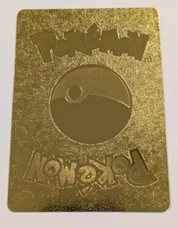 Pokemon TCG Card Charizard GX Fan Art Special Gold Pattern Rare - Image 2