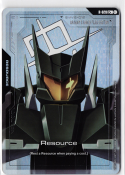 Resource R-028 C+ Gundam Card Game Steel Requiem - Image 1