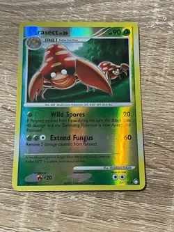 Parasect 58/123 Mysterious Treasures Set Reverse Holo Rare Pokemon Card - Image 1