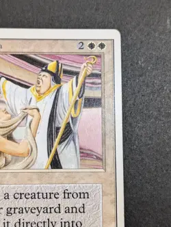 MTG - 1x Resurrection - Unlimited - HP - Vintage White - Magic The Gathering SGC - Image 4