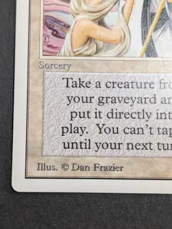 MTG - 1x Resurrection - Unlimited - HP - Vintage White - Magic The Gathering SGC - Image 5