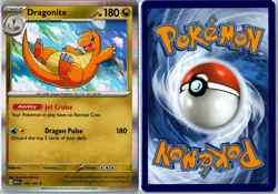 Pokemon Card - Dragonite 151 149/165 2023 Rare Holo Near Mint - Image 3