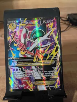 Pokemon Mega Gallade EX 100/108 Roaring Skies Ultra Rare Full Art Holo Card - Image 1