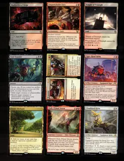 Slash of the Samurai-100 Card Magic the Gathering Commander Deck-Rare-Mythic-MTG - Image 2