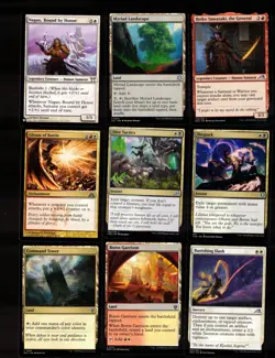 Slash of the Samurai-100 Card Magic the Gathering Commander Deck-Rare-Mythic-MTG - Image 5