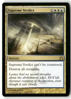 Return to Ravnica #201 Supreme Verdict - Image 1